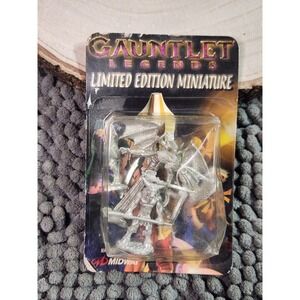 Gauntlet Legends Limited‎ Edition Miniature~ Valkrie Archer Wizard Mummy Beast